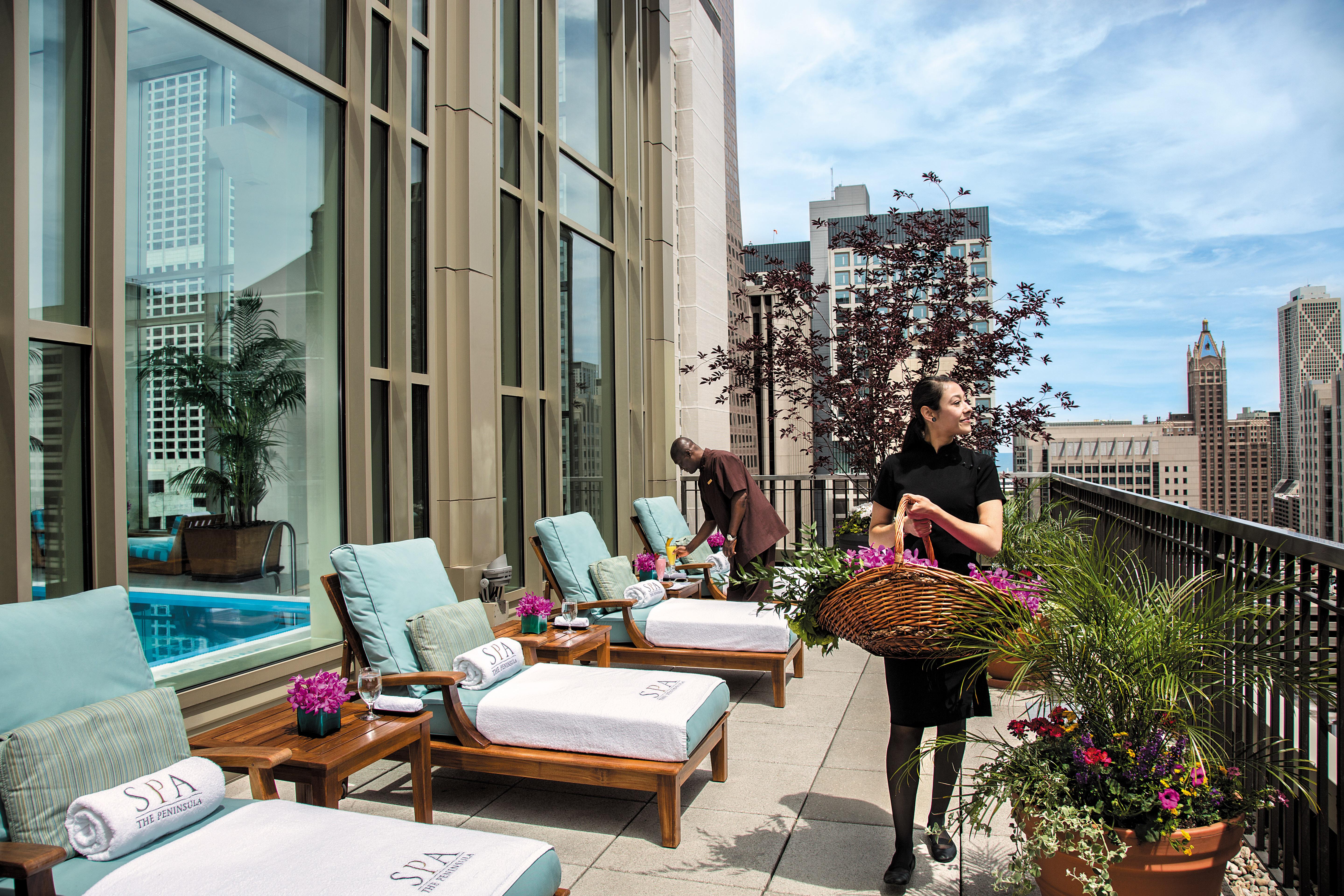 The Peninsula Chicago Hotel Exterior foto