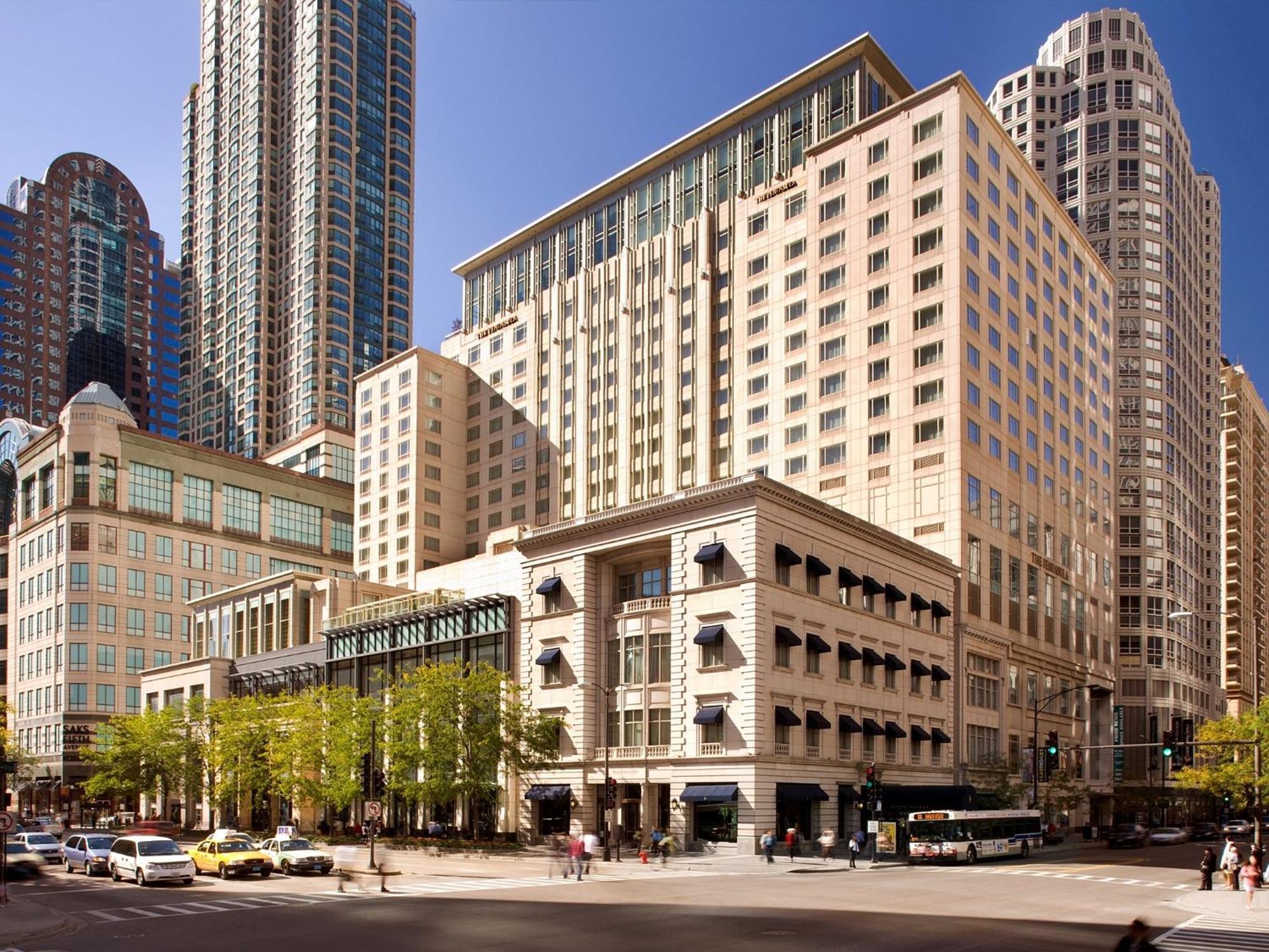 The Peninsula Chicago Hotel Exterior foto